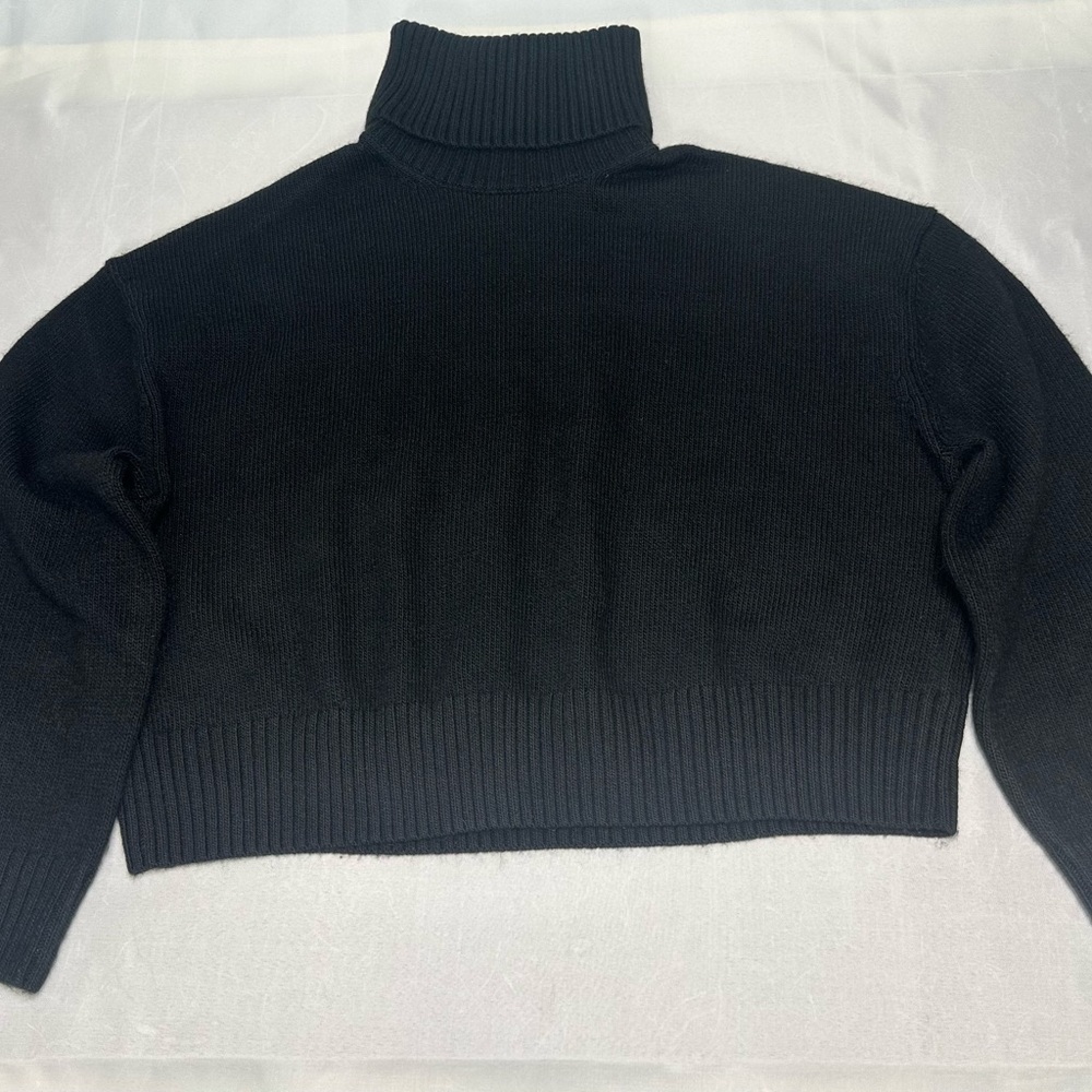 H&M Classic Black Cowl Neck Sweater